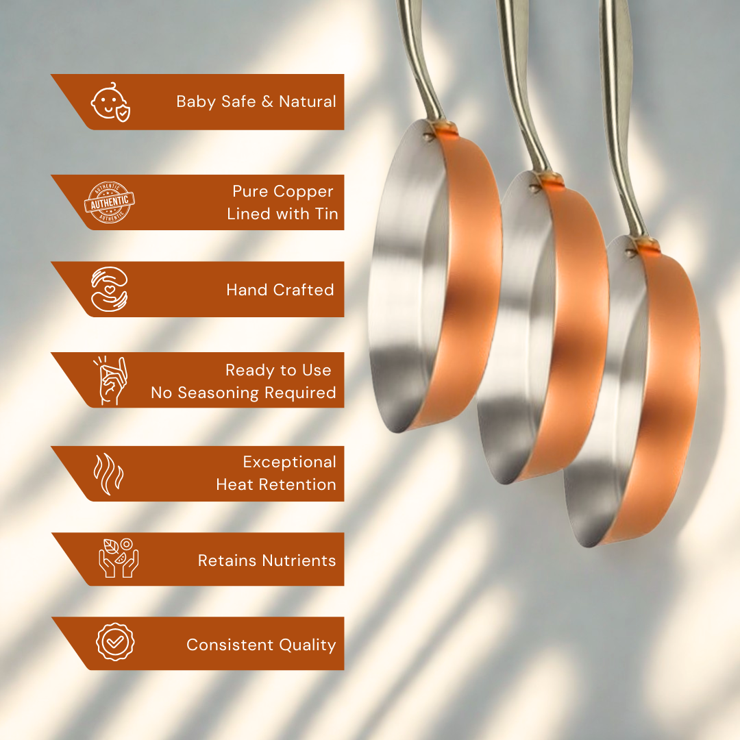 Copper Frying Pan