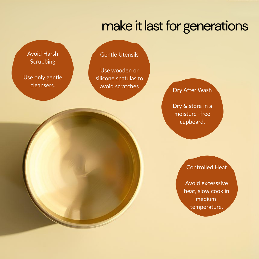Bronze Uruli Cookware Combo