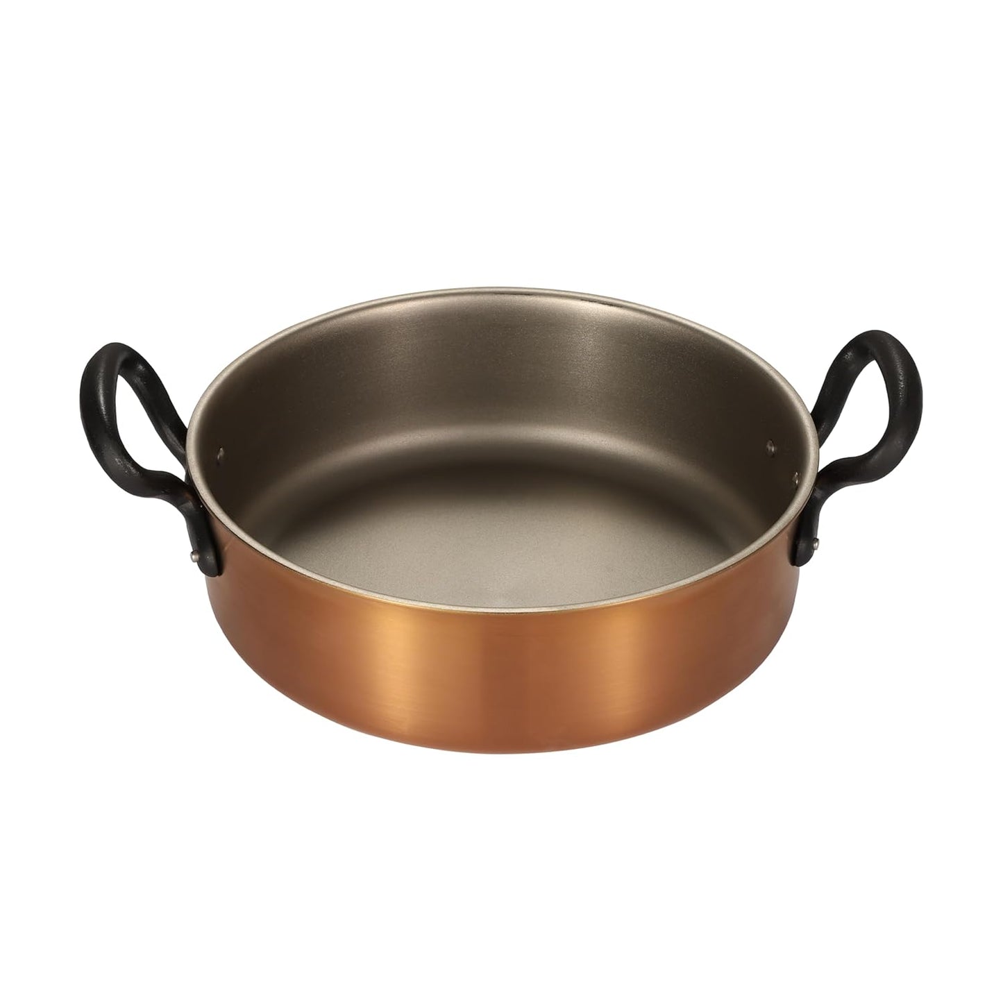 Nutrion Chefs Special Triply Steel cookware (4.2 Litre Copper Finish Pot)