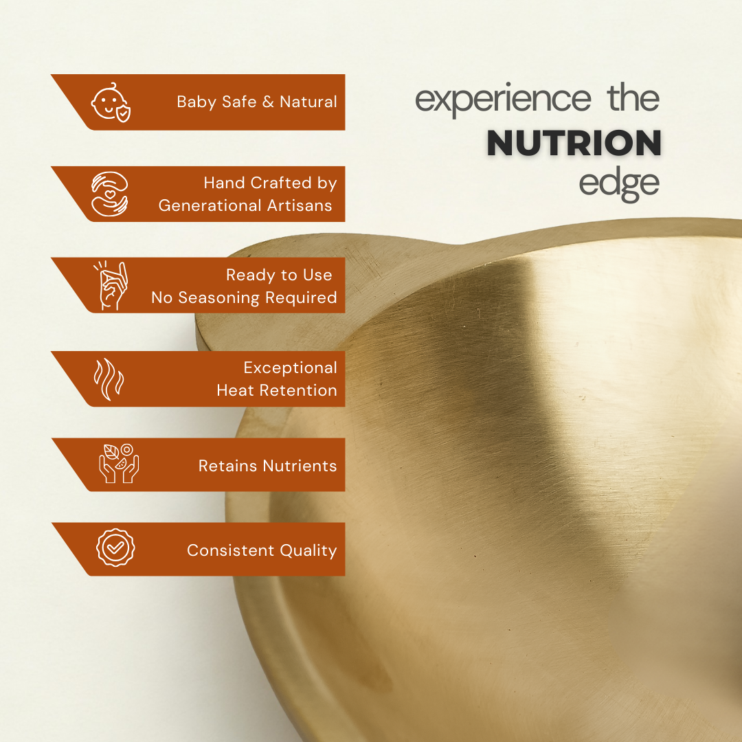 Bronze Appam Pan/Flat Kadai